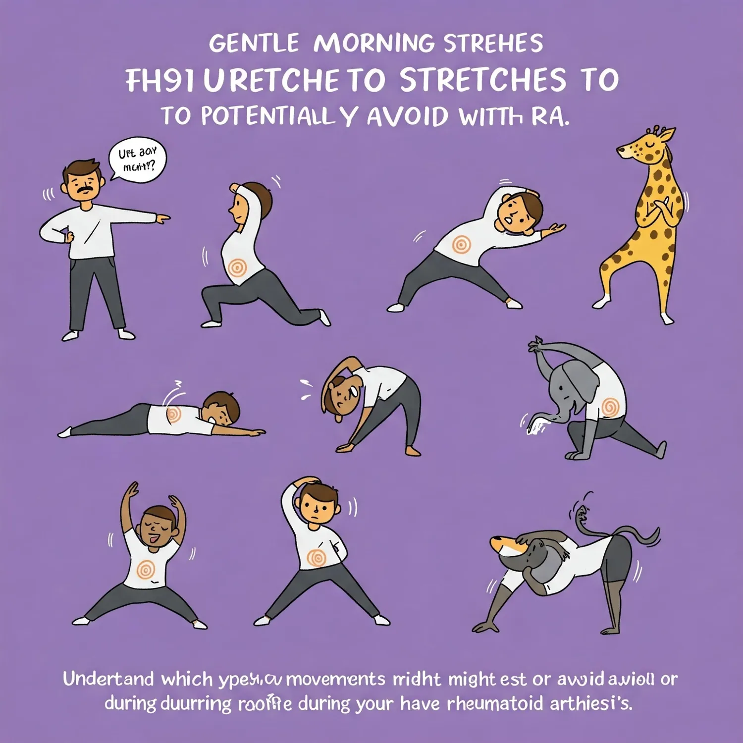 Gentle Morning Stretches to Potentially Avoid with RA